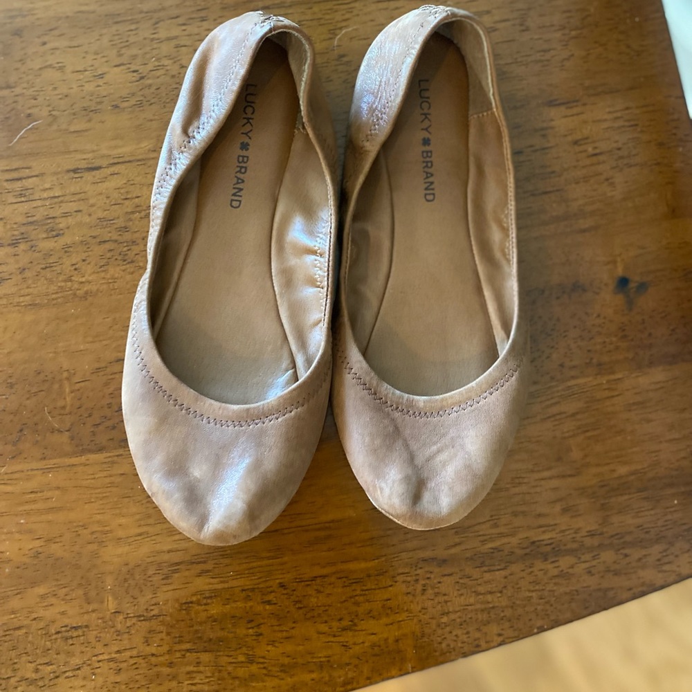 Lucky Brand brown flats